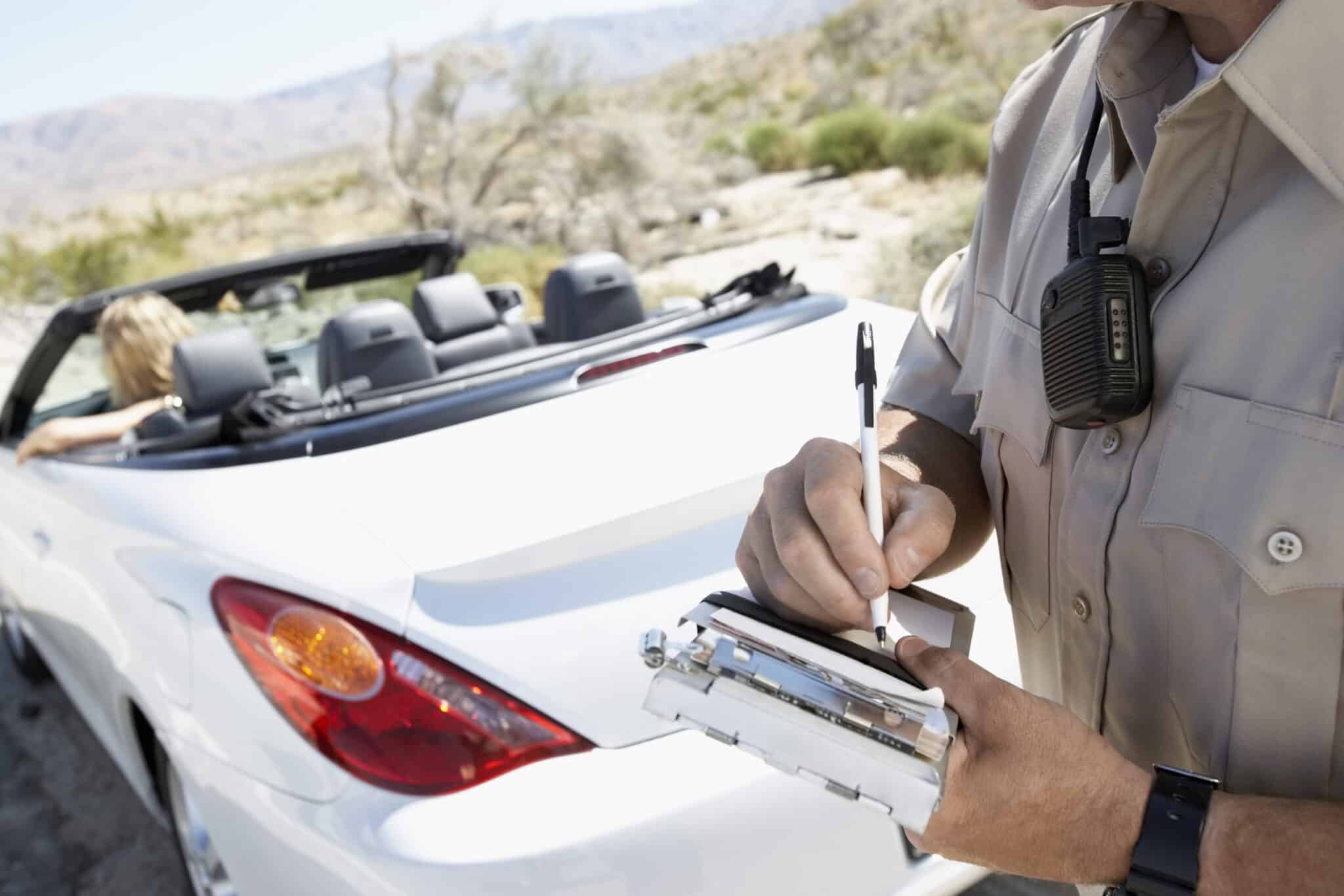 picture traffic ticket