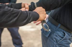person resisting arrest who doesn't know how to deal with police officers