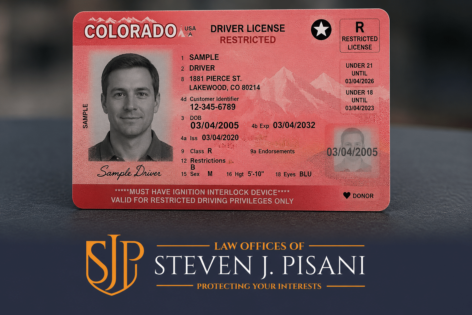 Restricted License in Colorado