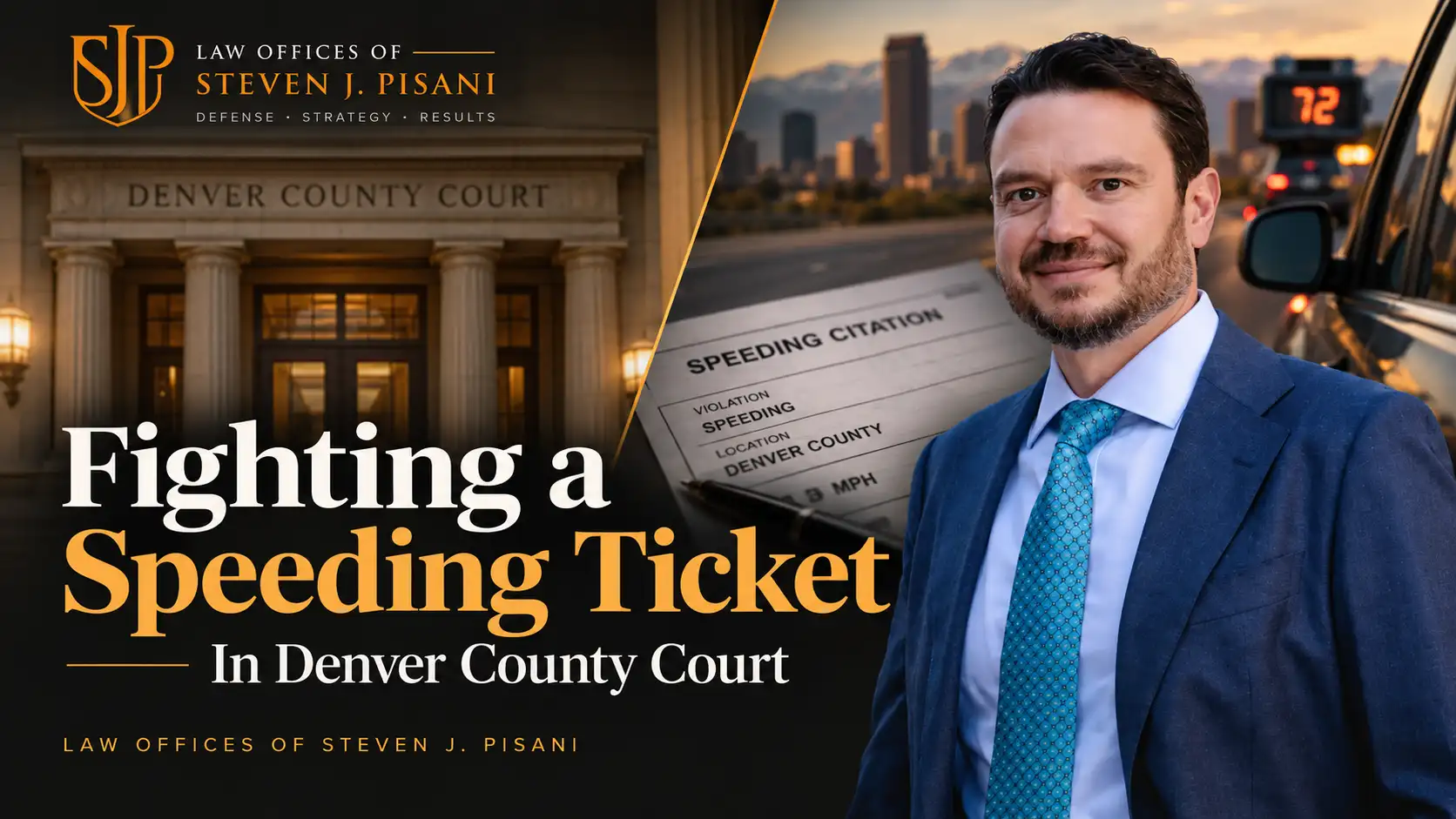 Fighting a Speeding Ticket in Denver County Court
