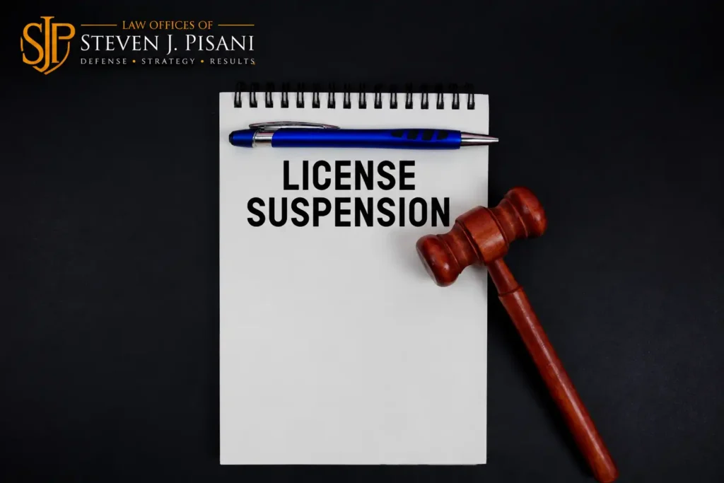 License Suspension Law Firm Flat Lay